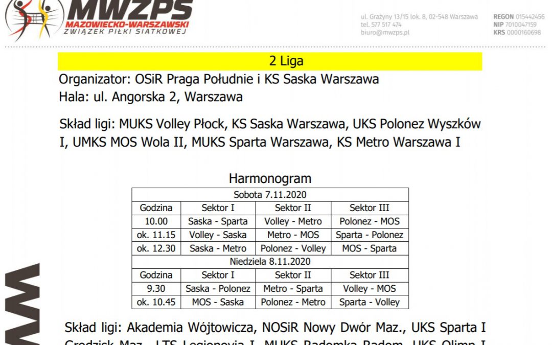 I turniej ligowy młodziczek o Mistrzostwo Mazowsza