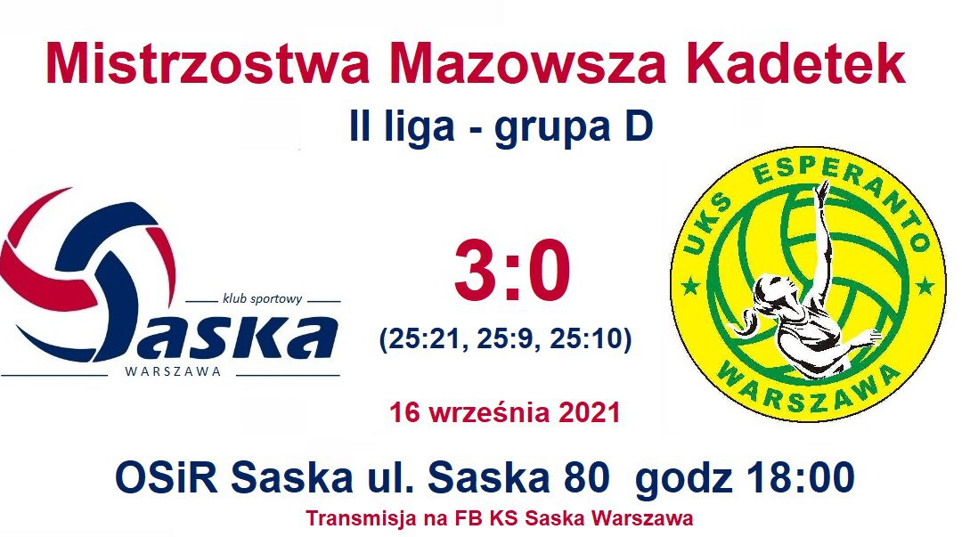II Liga Kadetek gr. D