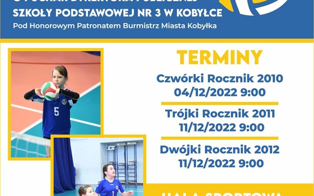 Turniej Minisiatkówki Dziewcząt w Kobyłce kat. „dwójki” i „trójki”