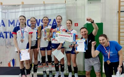 Brązowy medal „trójek” dziewcząt w Finałach Mistrzostw Mazowsza!!!