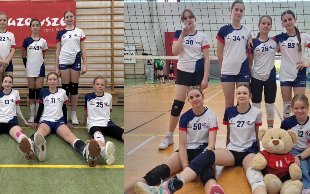 „Trójki” i „Czwórki” dziewczyn z awansem do FINAŁÓW MAZOWSZA!!!