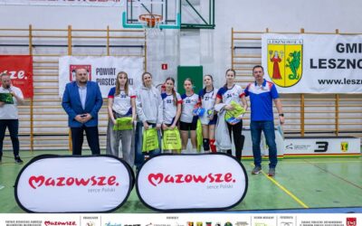 „Czwórki” dziewczyn wywalczyły VI miejsce na Mazowszu!!!