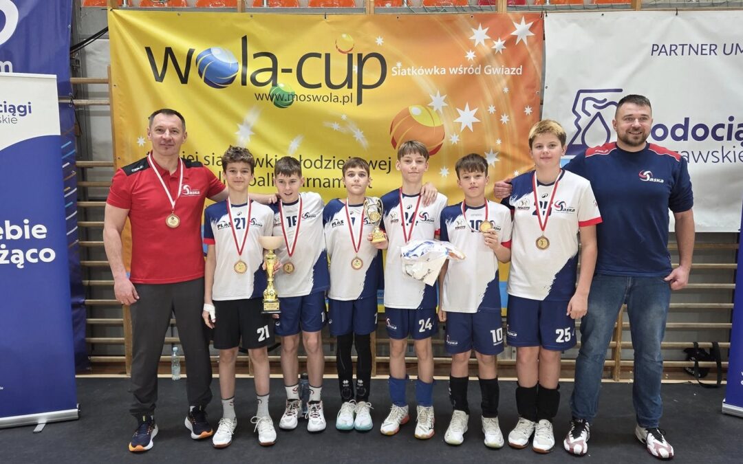 III miejsce „czwórek” chłopców w 39. Międzynarodowym Turnieju Wola Cup