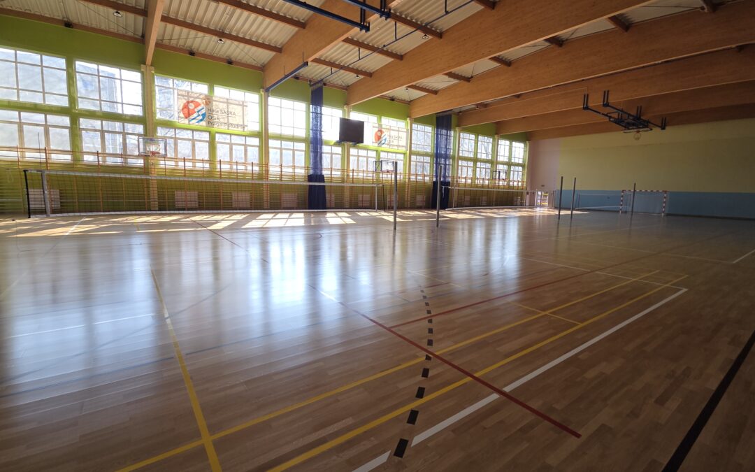 Zmiany w grafiku od 16 marca 2026 – hala OSiR Saska – wyremontowana!!!