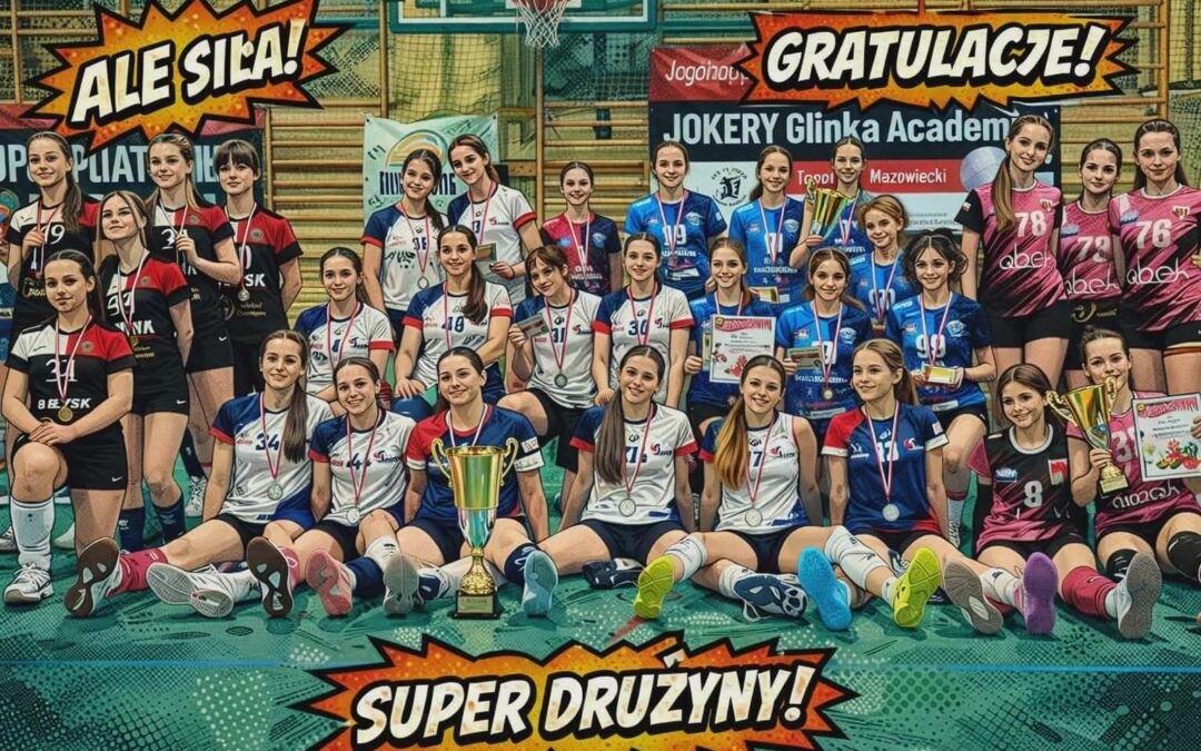 II miejsce w XXI Ogólnopolskim Turnieju Piłki Siatkowej „Joker Academy Glinka” w Tomaszowie Mazowieckim