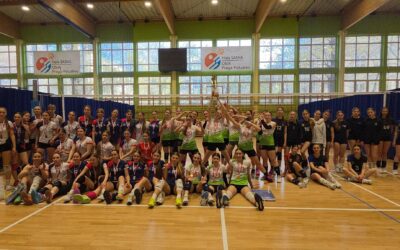 Wiosenny Turniej Piłki Siatkowej Młodziczek – dwa zespoły z KS Saska na podium!!!