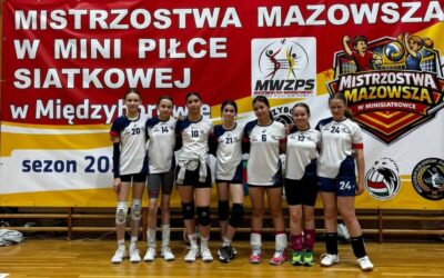 Aż 7. drużyn awansowało do Finałów Mazowsza w minisiatkówce!!
