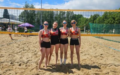 Finały Mazowsza w siatkówce plażowej młodziczek!!!